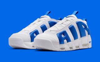 Available Now // Nike Air More Uptempo Low "White/Royal" 