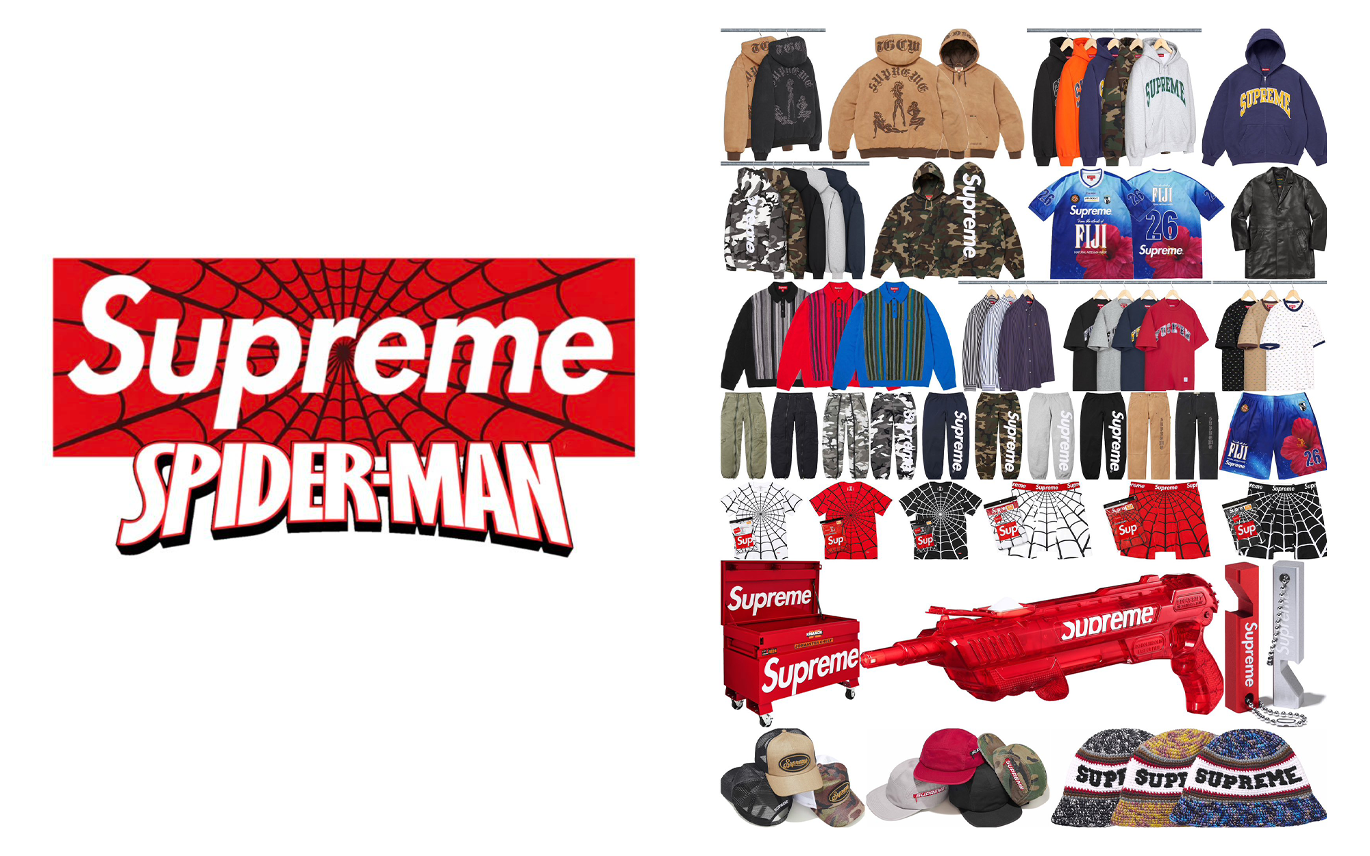 その他 supreme week9 Spider-Man Hanes Leads Supreme Week 9 Drop | House of Heat°