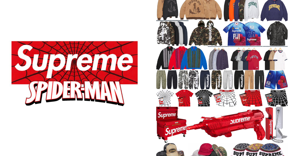Spider-Man Hanes Leads Supreme Week 9 Drop | House of Heat°