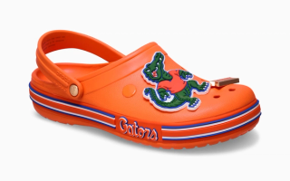 NCAA x Crocs Crocband Clog "Florida Gators" (SKU: 213570-90H). Photo via Crocs.