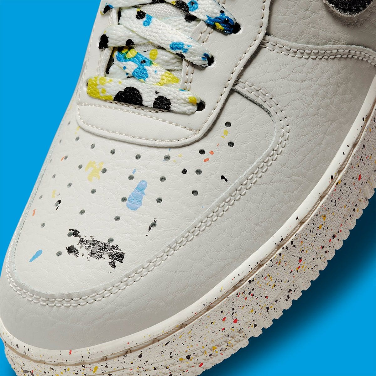 Nike air force one hotsell paint splatter