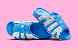 The Nike Air special Uptempo Slide Returns in North Carolina Colors