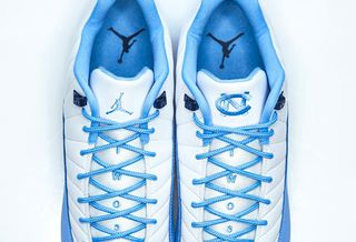 UNC Football Unveil Jordan 1 Retro Black Patent332550-017 PE Cleats for Season 2023