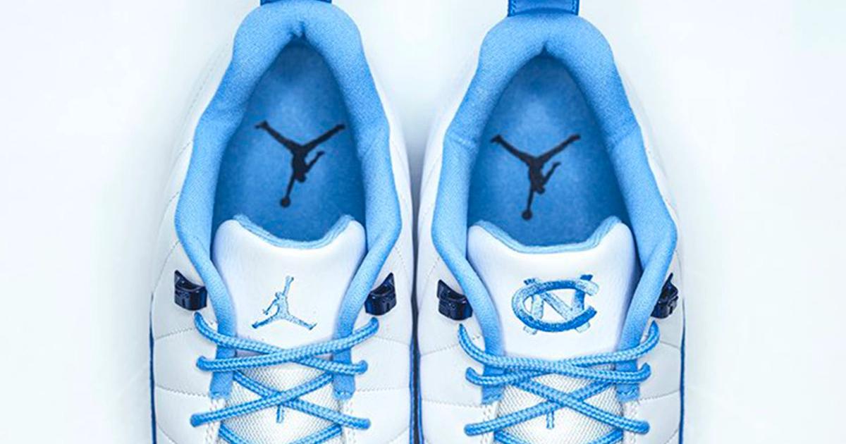 UNC Football Unveil Air Jordan 12 PE Cleats for Season 2023 House of