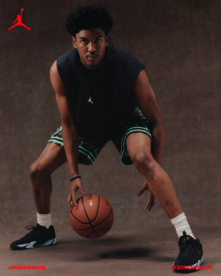 Jason Crowe Jr. for Jordan Brand. Photo via Jordan Brand.
