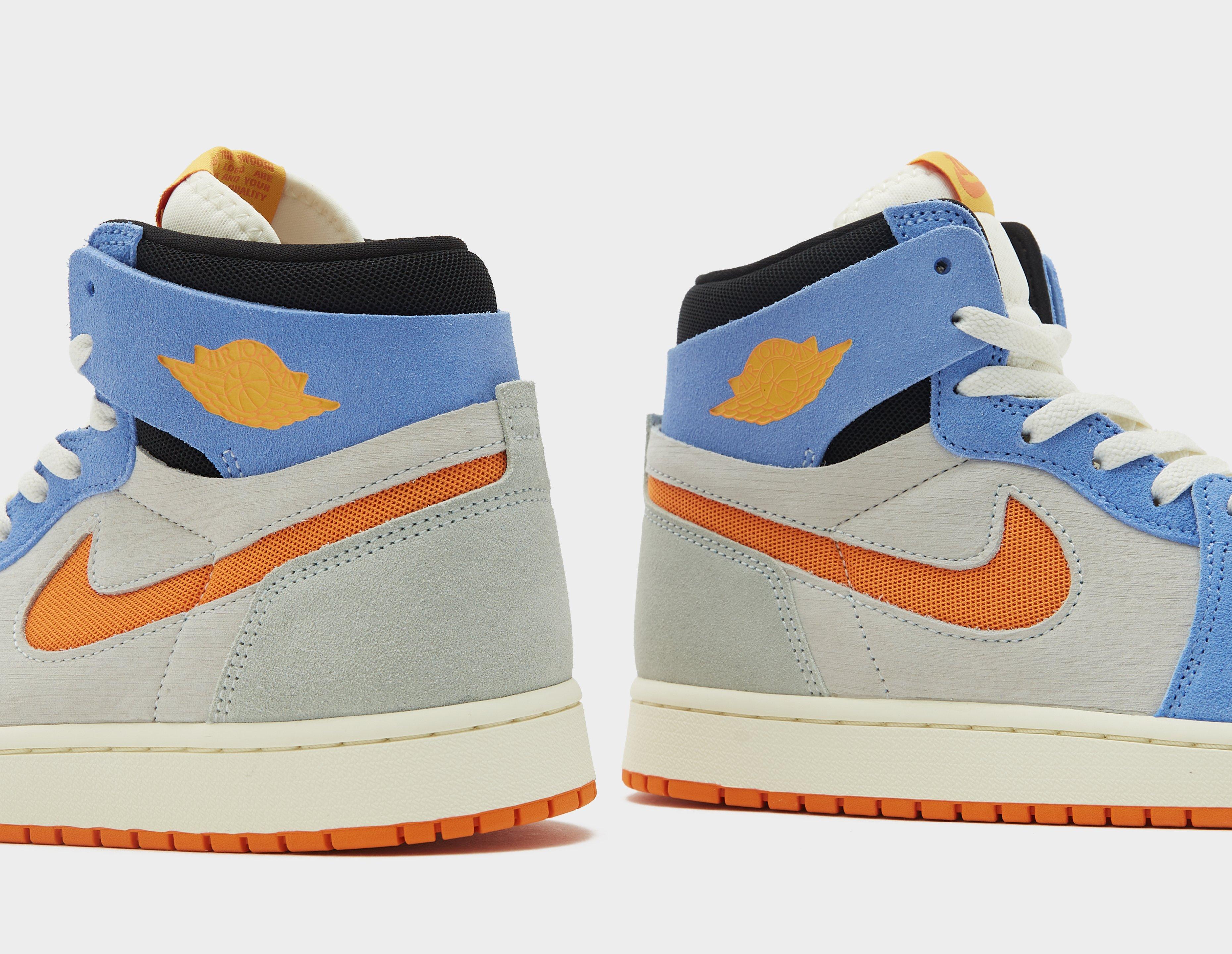 The Next Air Jordan 1 Zoom CMFT 2 Leverages Grey Blue and Orange