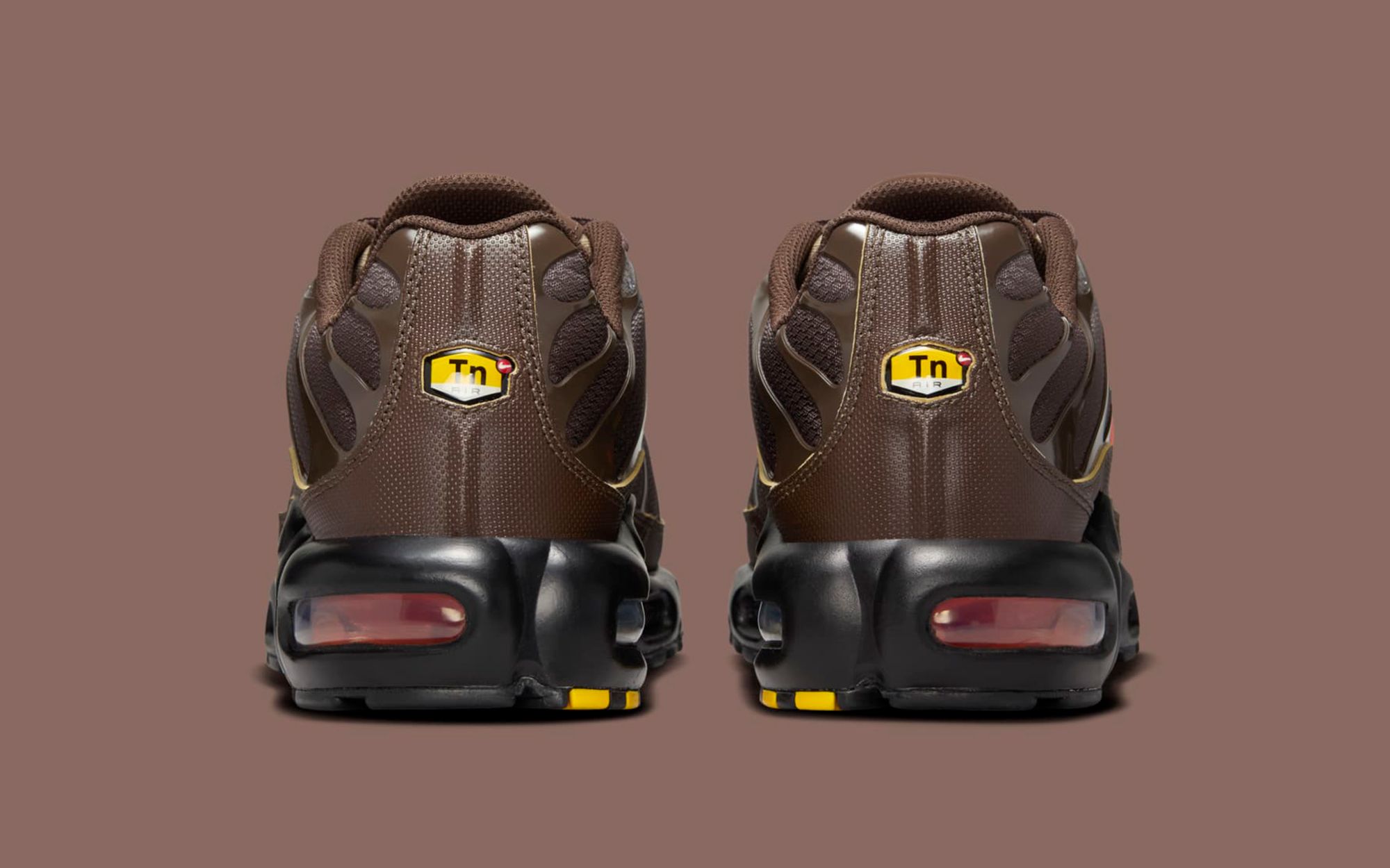 The Nike Air Max Plus is Available Now in Brown and Orange