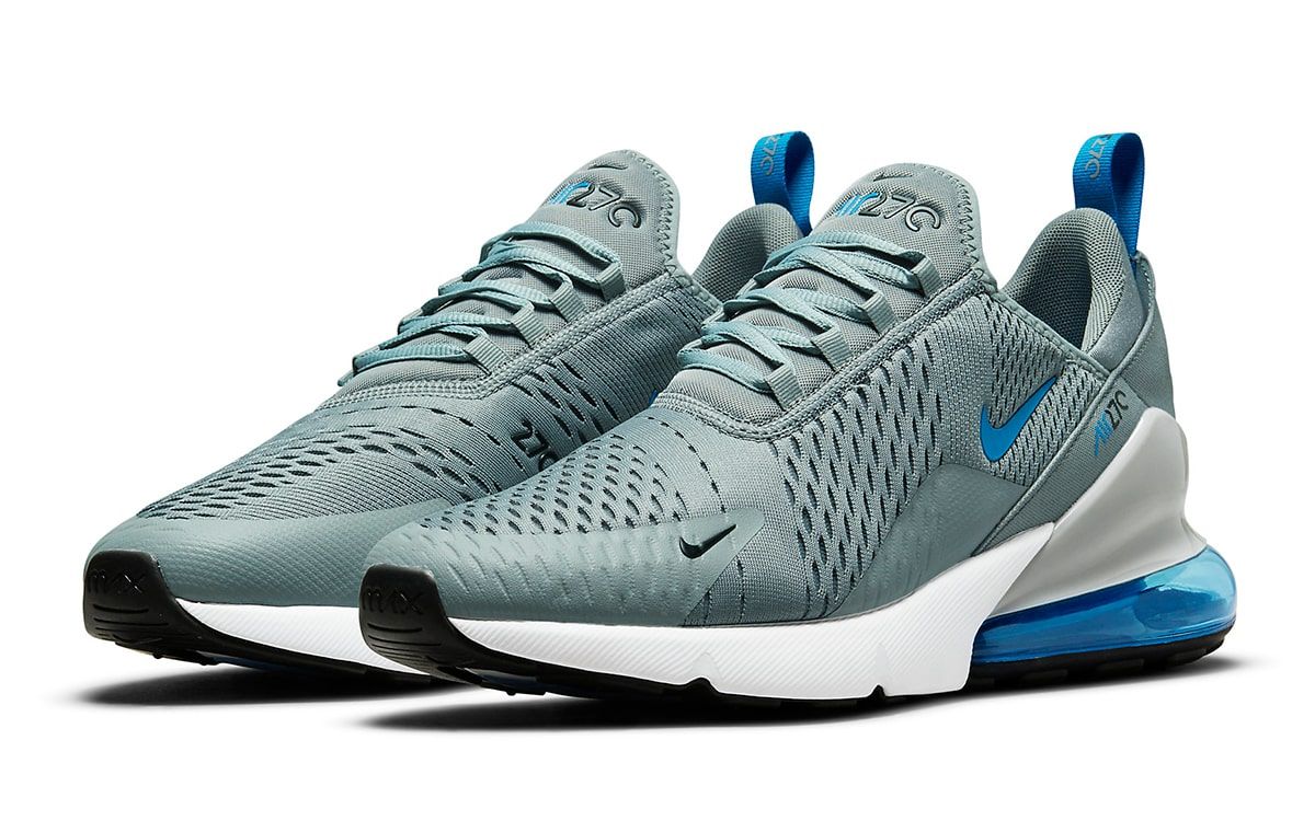 air max 270 blue heel