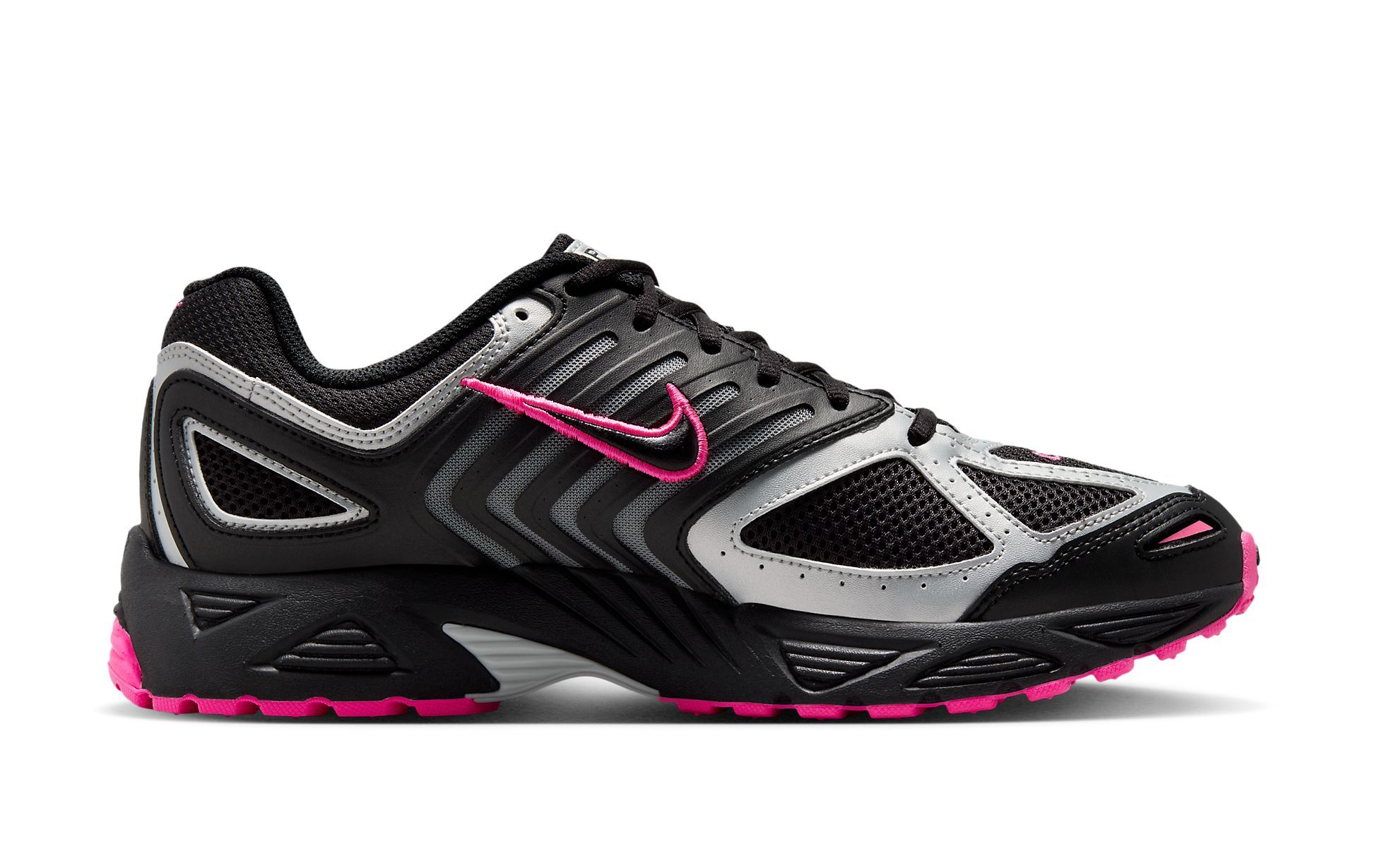 Nike Air Pegasus 2K5 \'Black Pink Blast Nike Pegasus Wave in black/pink blast/metallic platinum : r  main image 3
