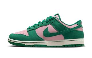 The Nike Dunk Low "Medium Soft Pink/Malachite" Releases April 8