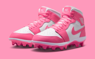 Air Jordan 1 Mid TD "Digital Pink" Official Images.