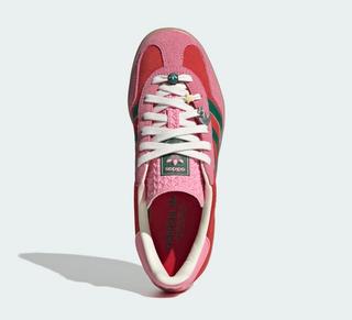 Kids Troyer adidas Gazelle Indoor Better Scarlet Dark Green JQ7112 1