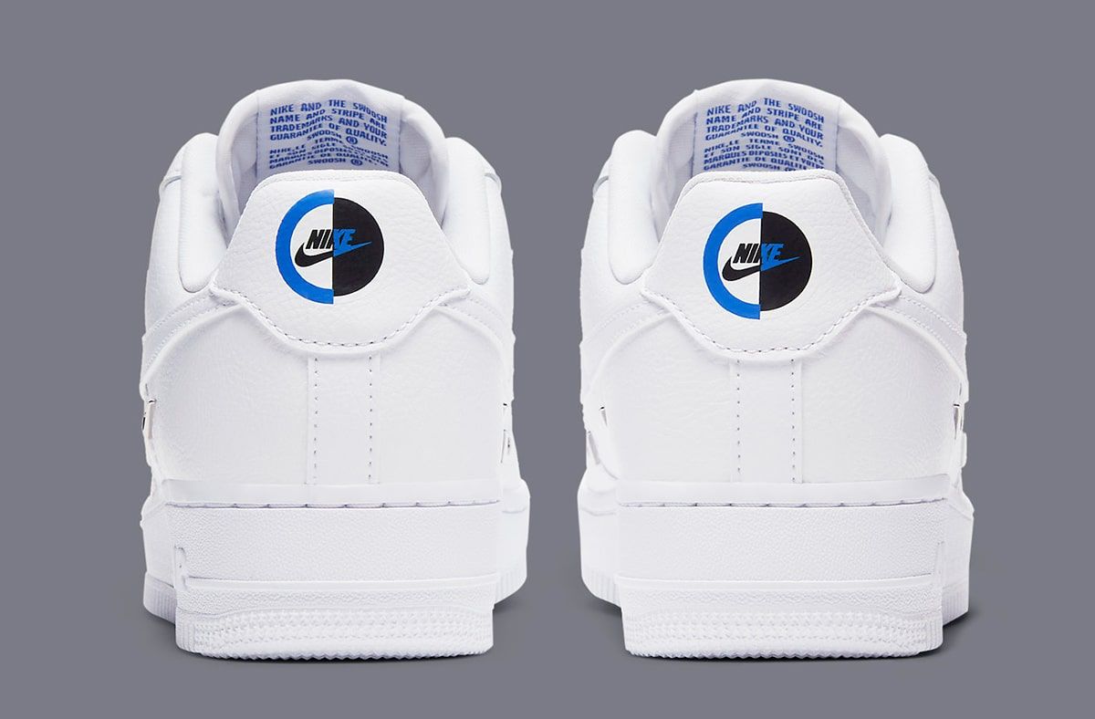 nike air force 1 lx chrome swooshes