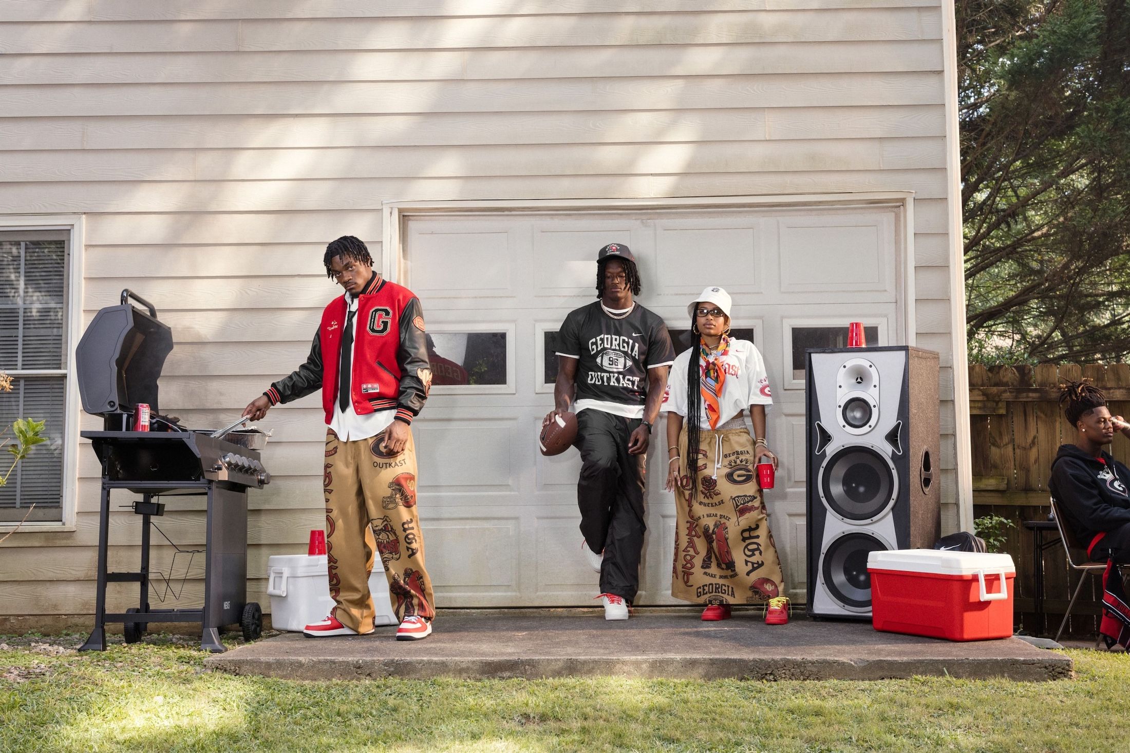 University of Georgia x Outkast x Class Trip x Nike Fall 2026 Collection. Photo via Nike.