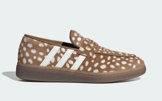 Women's adidas Handball Spezial Loafer "Deer Print" (SKU: KK0920). Photo via adidas.