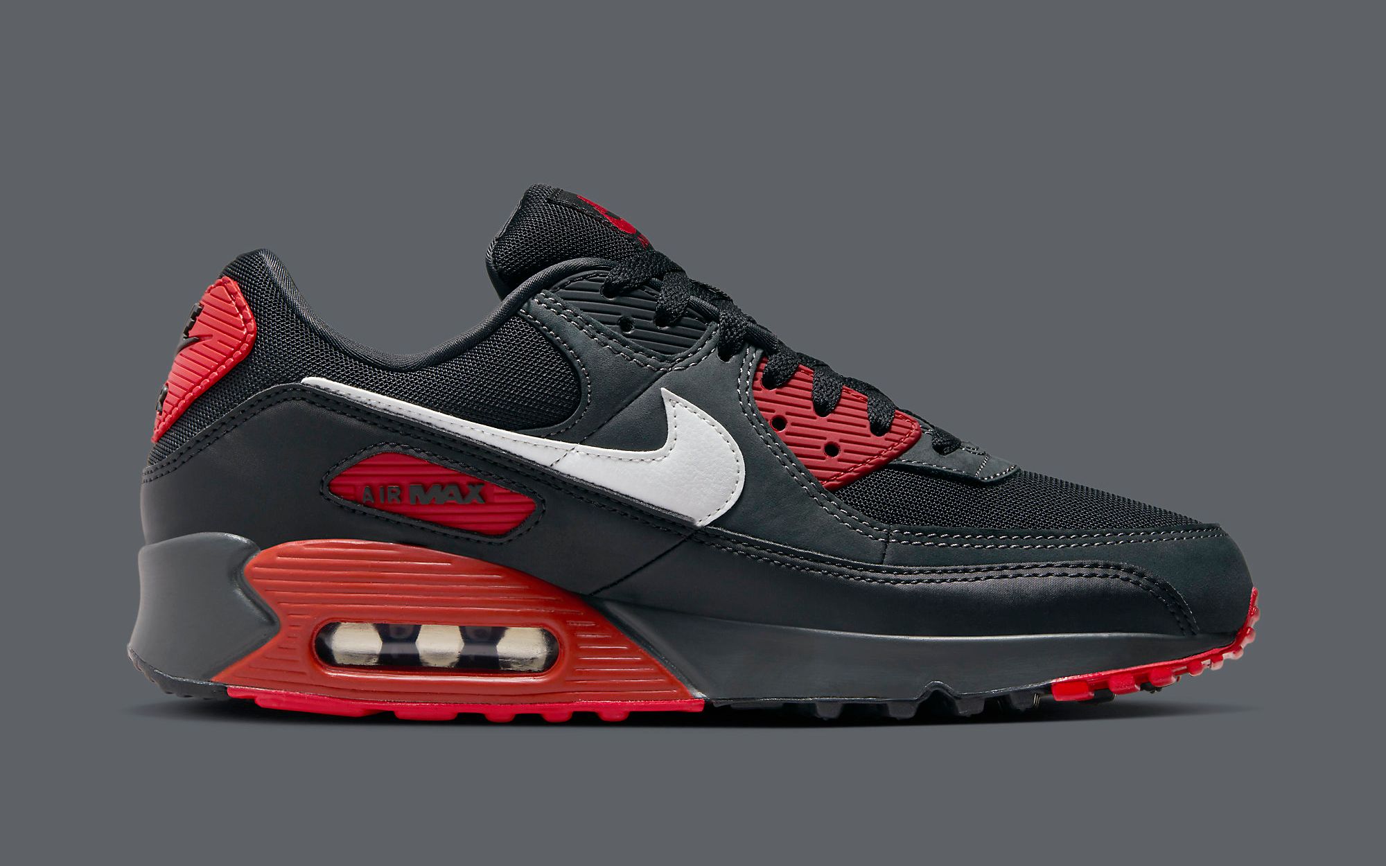 THESE ARE FIRE! NIKE AIR MAX 90 BLACK MYSTIC RED On Feet Review 