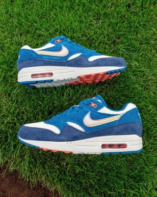 MLB x Nike Air Max 1 "Milwaukee Brewers" inspired by the team's 2026 City Connect uniform.