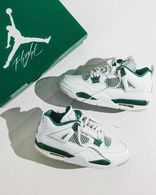 Detailed Looks // Air Jordan featured 4 "Oxidized Green"