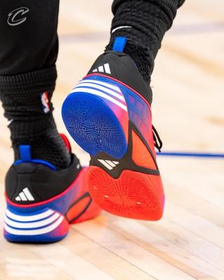 "Spider-Man" adidas D.O.N. Issue #8. Photo via @cavs on Instagram.