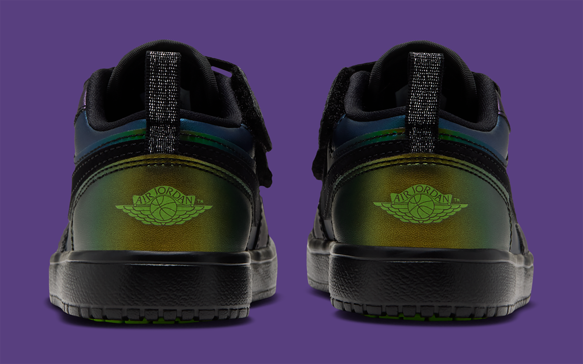 Little Kids' Space Jam x Air Jordan 1 Low "Air Bugs" (SKU: JA5474-001). Photo via Nike.