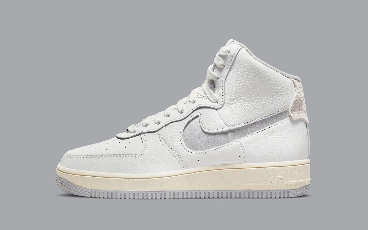 A White Tumbled Leather and 3M Cut-Out Swooshes Hit This Nike Air Force 1  Low •