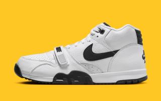 The Nike Air Trainer 1 Surfaces in Staple White and Black