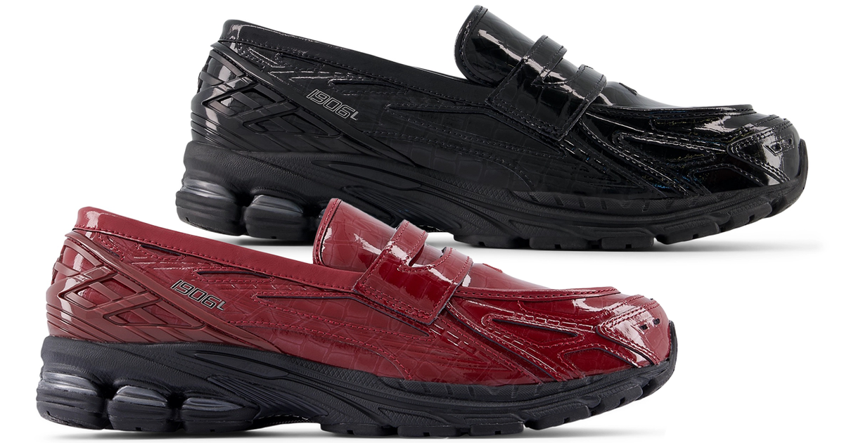 New Balance Elevates the 1906L Sneaker-Loafer with Faux Croc Skin