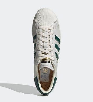 adidas Superstar Off WhiteCollegiate Green H68186 5