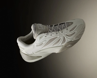 Reebok Angel Reese 1 "Giving Grace" basketball shoe (Slate Grey).