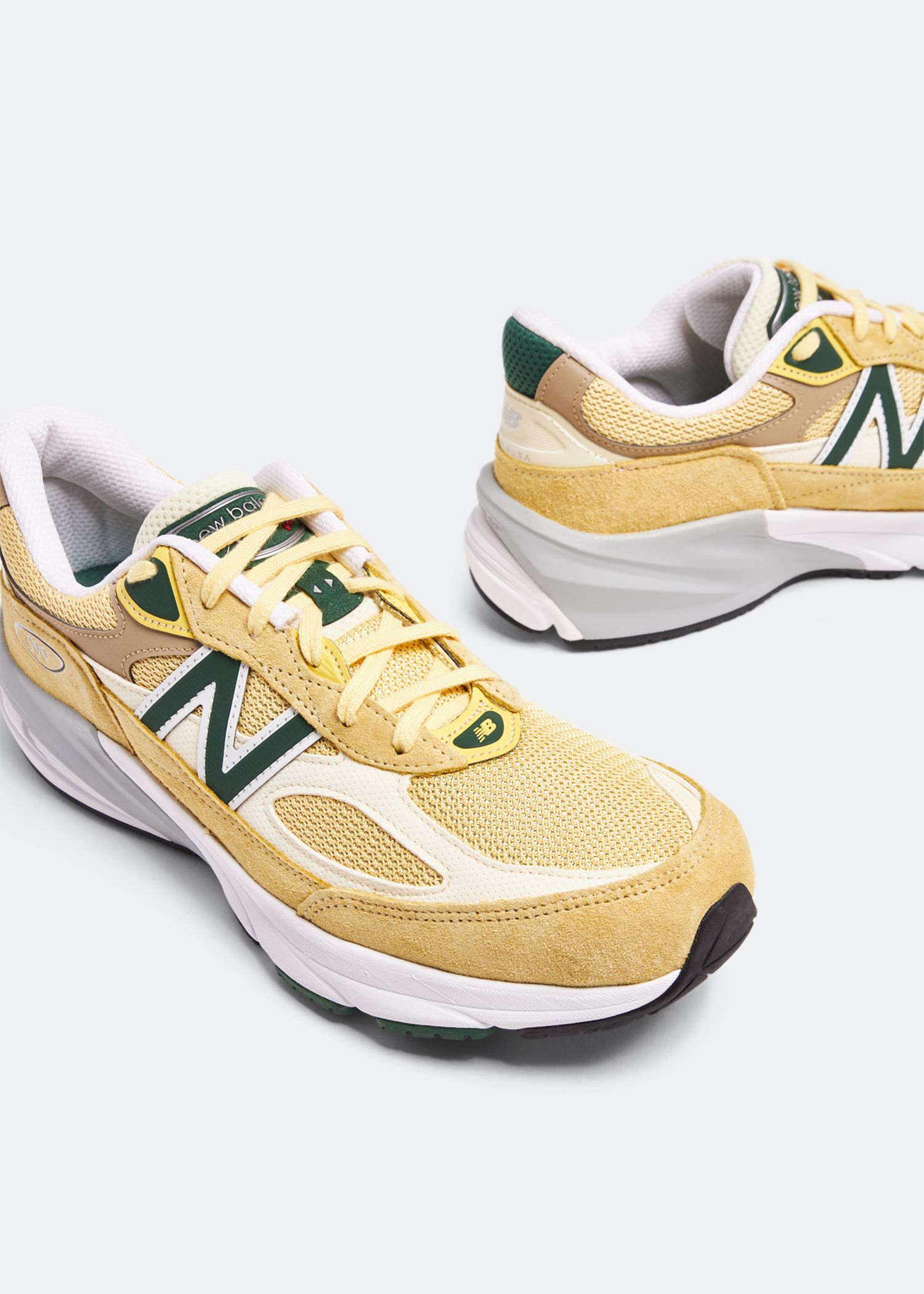 The Next New Balance 990v6 Arrives in Sulfur and Green House of Heat