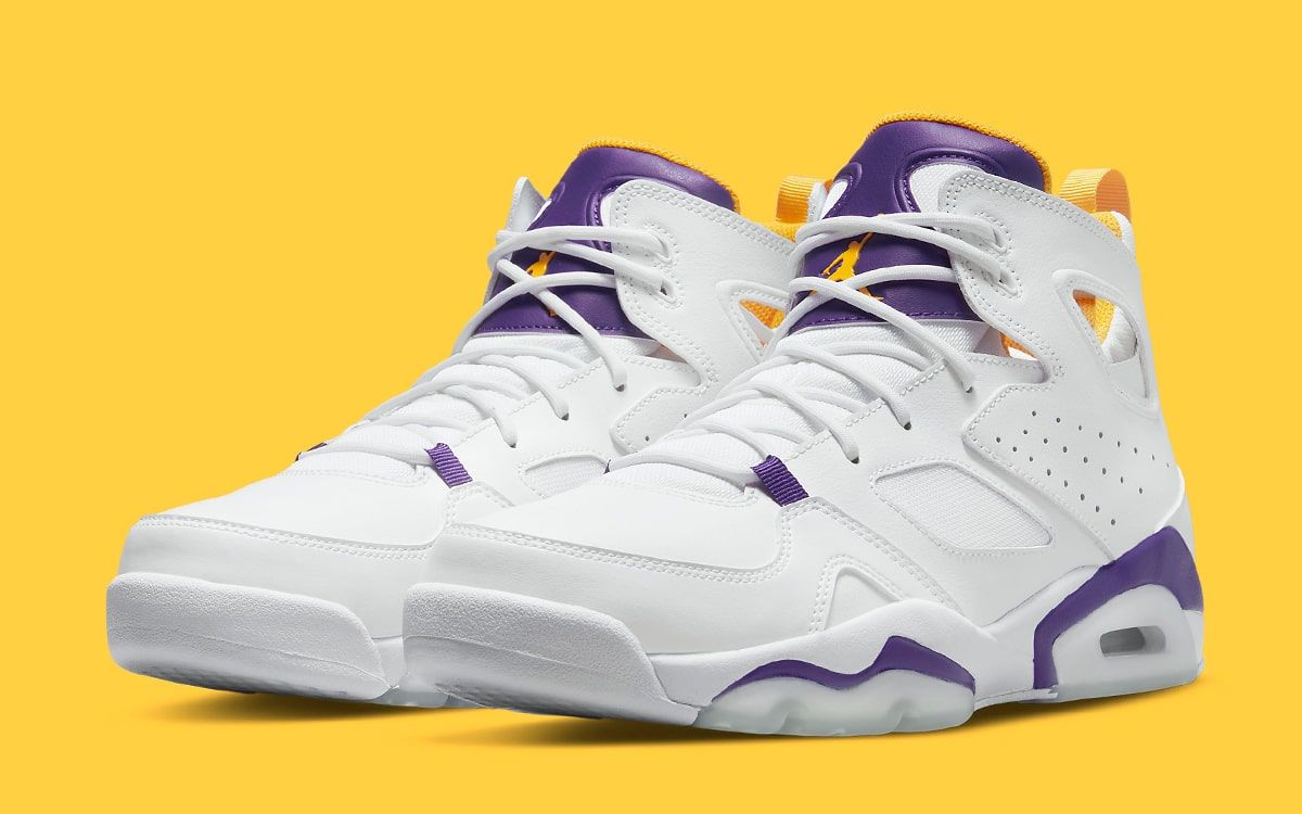 Nike Air Jordan Men\'s 9 Flight Club \'91 \'Lakers\' Shoes Sneakers DC7329-105 Air Jordan Flight Club 91  main image 2