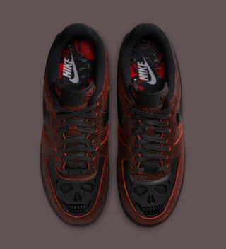 Official Images // Nike Air Force 1 Low "Halloween Skull"