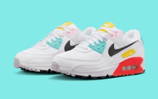 The Air Max 90 Surfaces in a Spring-Friendly Scheme