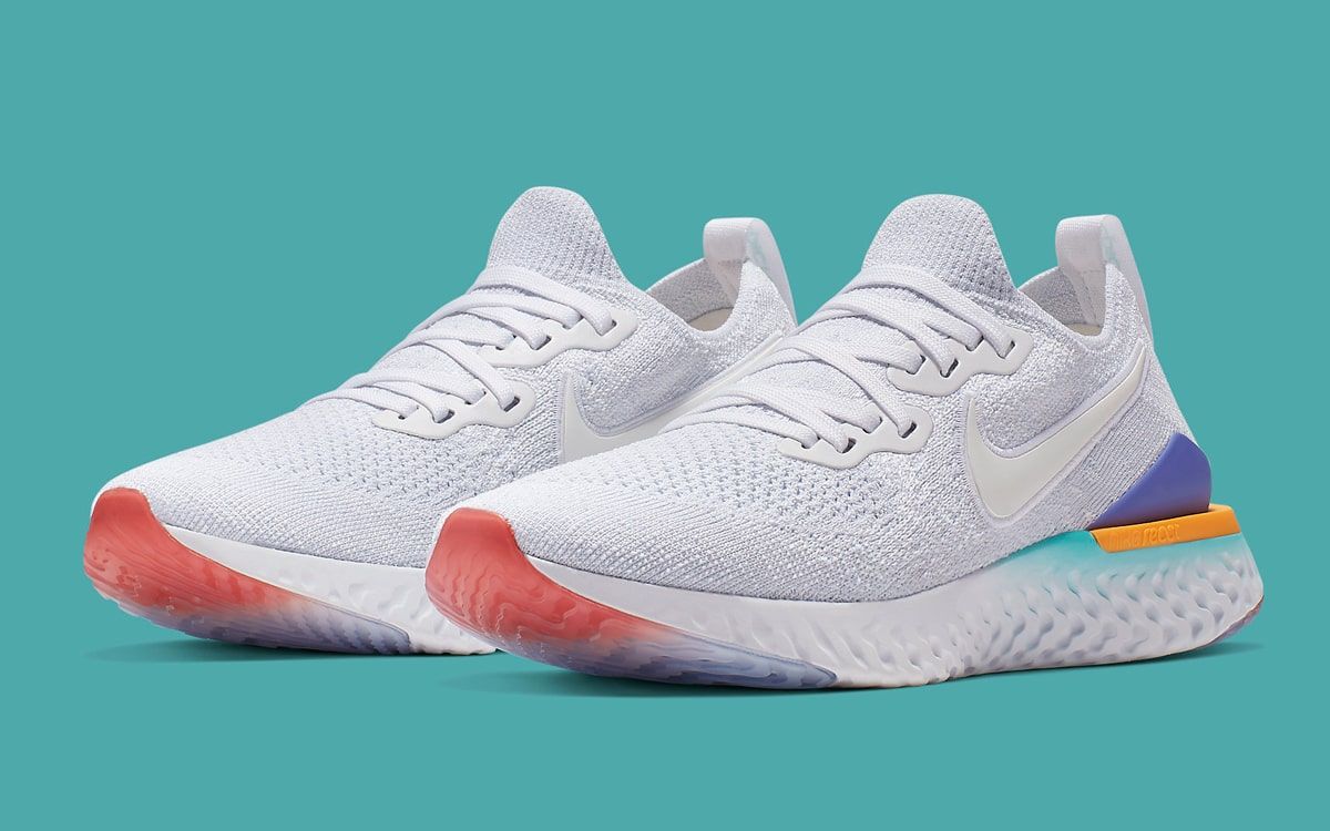 Nike Debut Two Dream it Do it Themed Epic React Flyknit 2s