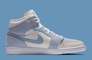 The Air Jordan 1 Mid Gets Made Over in a Mix of Materials and Muted ...
