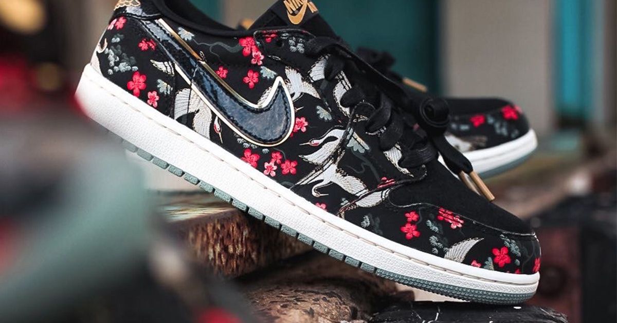 Detailed Looks // Rui Hachimura x Air Jordan 1 Low OG “Cranes 