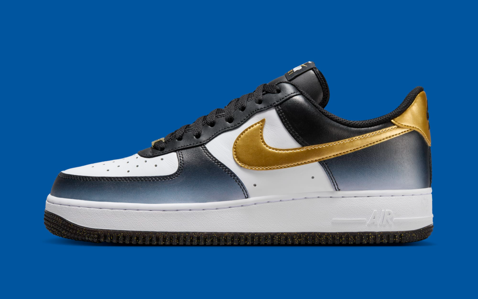 air force 1 low metallic gold