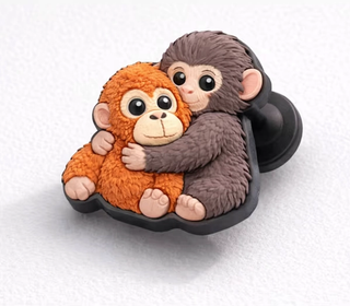 Baby Punch the Monkey Gets His Own Crocs Jibbitz