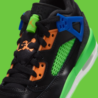 Big Kids' Space Jam x Jordan Spizike Low "Jam Central" (SKU: IX6399-001). Photo via Nike.