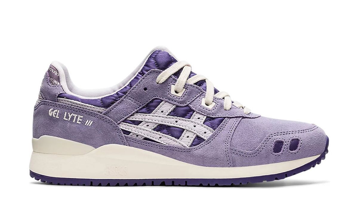 靴 ASICS GEL-LYTE III OG QUILTING & PAISLEY Available Now // ASICS GEL-Lyte III “Purple Paisley” | House