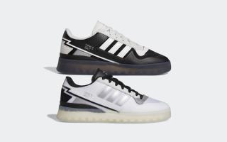 adidas forum tech boost black white pack gy3571 gy3572