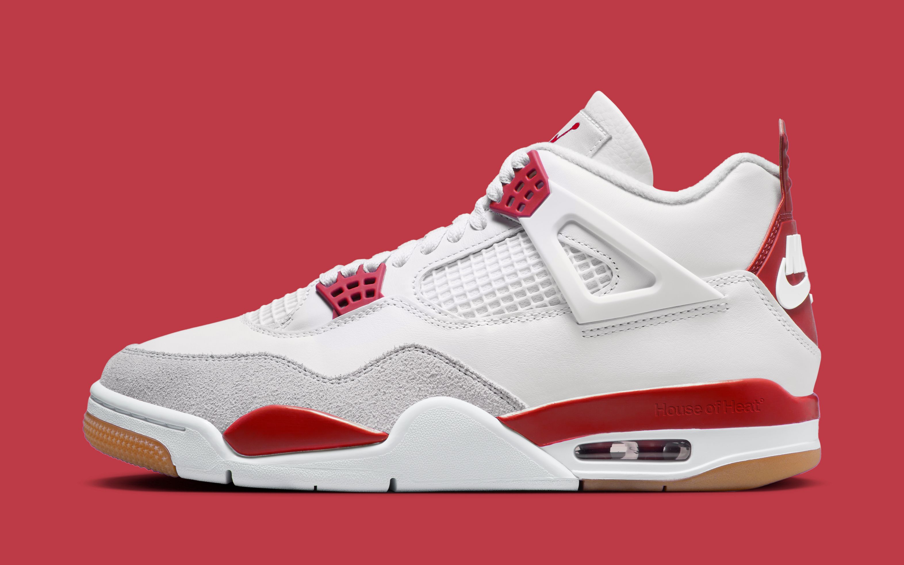 Nike SB x Air Jordan 4 Varsity Red Releasing February 2025 House of Heat