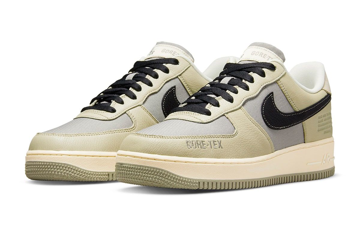 Nike Air Force 1 Low GORE TEX Appears in Olive and Black House