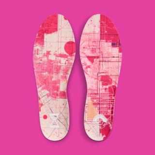 Nike G.T. Future "Hyper Pink" basketball shoe, part of Nike Basketball's "Unseen Hours" collection dedicated to the DMV.