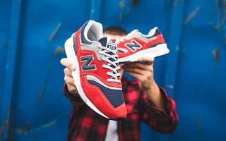 Available Now // New Balance 997H in Red, Navy and Grey