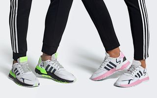 adidas nite jogger white signal green eg6749 white true pink e7942 release date info