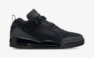 Jordan Spizike Low "Triple Black" (SKU: FQ1759-001). Photo via Foot Locker.