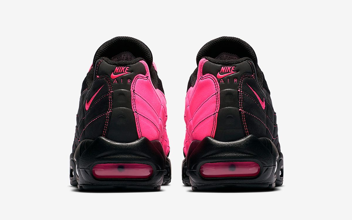 Nike air black outlet pink