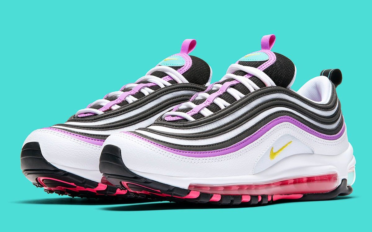 Air max 97 discount pink blue yellow