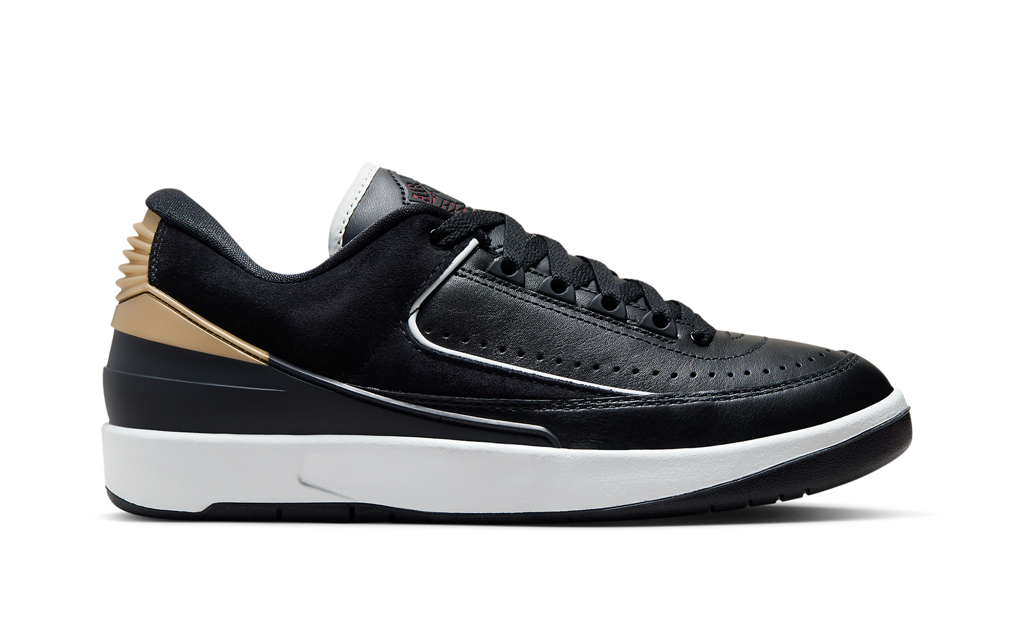 jordan te 2 low black gold